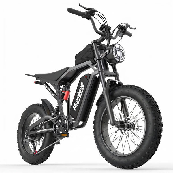 Electric bike with 'Moveloop' branding on a white background Moveloop T1 Electric Bike: Power & Comfort for Commuting